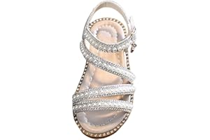 Allbestop Sandales Fille, Sandales Et Nu-Pieds Fille Chaussure de Princesse Chaussure Orthopédique Été Chaussures Enfant Chaussures Hallux Valgus Sport Orthopédiques