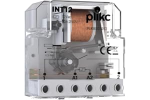 PLIKC Relais électromécanique à impulsions (interrupteur 12V)