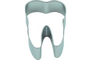 CUTEFLY Foremka do wycinania ciasteczek ząb 5,5 cm ze stali nierdzewnej