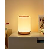 MEDE Night Light, Dimmable Bedside Lamps, LED Baby Night Light Kids with RGB & Timer & Memory,USB Rechargeable Touch Lamp, To