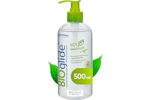 JOYDIVISION Original BIOglide neutral gel lubricante 500 ml | Lubricante 100% natural y vegano | Gel lubricante orgánico a base de agua apto para condones de látex | Lubricación a base de agua