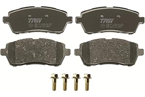 TRW GDB1893 Pastillas de Freno Juego de 4 para Ford Fiesta VI (CB1, CCN) 2008 - Eje Delantero y Otros Vehículos