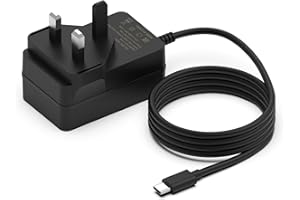 Hafiuege Raspberry Pi 5 Power Supply, 27W 5V 5.1A PD Power Adapter USB-C Charger Compatible with Raspberry Pi 5 16GB/8GB/4GB and Compatible with Most Phone,Laptop and Electronic Product