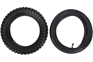 YUUGAA Neumático e Interior, neumático de Bicicleta eléctrica de 12 1/2x2,75 y neumático de Goma Inflable de Repuesto para Tubo Interior