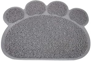 CG94 Tappetino per animali domestici a forma di zampa, 40 x 30 cm colori assortiti