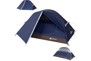 Forceatt Tienda de Campaña, Tienda Campaña 2-3 Personas, Carpa Ultraligera 3-4 Temporadas, Resistente al Agua y al Viento Fácil de Instalar, Adecuada para Viajes, Camping, Senderismo.