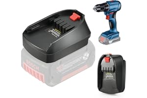 NUZEKY Adapter do akumulatora Bosch System PBA, przenośny konwerter Power Mount, adapter akumulatora, kompatybilny ze wszystkimi akumulatorami Bosch 18 V