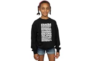 Absolute Cult Eminem Girls Slim Shady Album Titles Sweatshirt