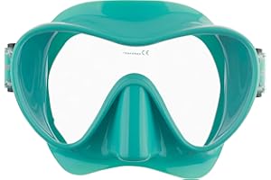 CRESSI F1 - Maschera o Combo Set Maschera Frameless & Snorkel Dry per Immersioni e Snorkeling, Taglia Unica, Unisex