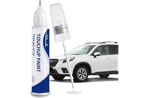Crystal White Pearl K1X Touch Up Paint for Subaru OEM Color Match | Car Paint Pen 2-in-1 Car Scratch Remover Pen Automotive Scratch Repair Kit For Subaru Outback/Crosstek/Forester/Ascent/BRZ