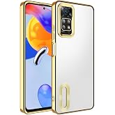 Zore Xiaomi ile uyumlu Redmi Note 12 Pro 4G Kılıf Kamera Korumalı Logo G&ouml;steren Zore Omega Kapak Gold