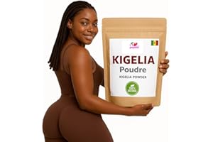 I LOVE MY POPOTIN MUSCLEZ VOS FESSES PAS VOS COMPLEXES Poudre de Kigelia Africana – 100% Naturelle – Idéale pour Grossir le Fessier, Galber la Poitrine, Raffermir les Hanches et Développer la Virilité Masculine – 100 g – I LOVE MY POPOTIN