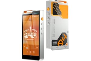 HiBy R4 mp3 & mp4 Players spotify Player with Bluetooth and WiFi 4-Way HiFi DAP Android 12 OS 3.5mm po+4.4mm bal 32G+2TB Scalable Memory