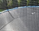 Sicherheitsnetz für Trampoline Fangnetz Ersatznetz Außennetz183cm – 427 cm #2220, Größe:305 cm - 4