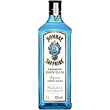 Bombay Sapphire Distilled London Dry Gin, per Dampfinfusion hergestellt mit 10 erlesenen exotischen Botanicals, ideal für die