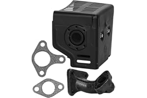 oxoxo Muffler Exhaust Assembly with Exhaust Pipe for Honda 8HP 9hp GX240 GX270 Engines/Motors