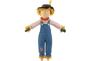 AURORA, 61650, The Scarecrows' Wedding Harry O'Hay 11In, Soft Toy, Red & Blue