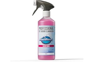 AQUAFORCE Pet Odour Eliminator Spray, Strong Enzyme Odour Bacteria Eating Deodoriser & Dog Urine Neutraliser | Pet Odour Remover | Smells from Carpet, Upholstery