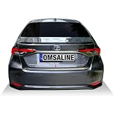 Omsa Line Toyota Corolla Sedan ile uyumlu Krom Bagaj Alt &Ccedil;ıta 2019 ve Sonrası