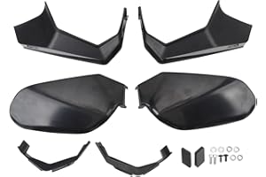 XIUGANPO Ryker Handguards Protector, Wind Deflector Cover, Enhanced Ryker 600 900 Rally Sport, Left Right Motorcycle Hand Guard Replacement 219400894, Plastic Material