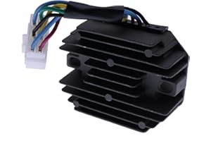 Holdwell 12V Voltage Regulator Rectifier compatible with Kubota 15531-64603 RP201-53710 UTV RTV500