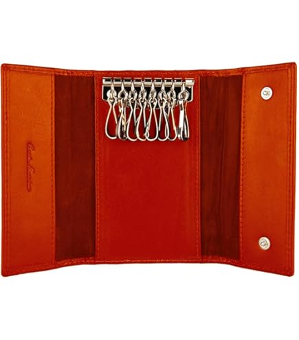 PATIKIL Chiave Custodia Copertura, 1pz PU Pelle Portachiavi Portachiavi