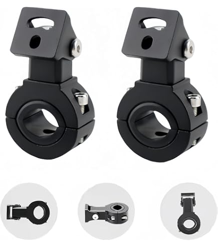 lvifloae 35-43mm Staffa di montaggio per faro moto Kit