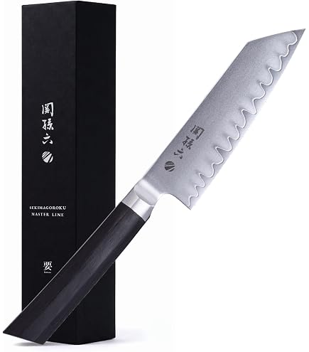 KAI Seki Magoroku Kaname Kiritsuke 15 cm Blade Length - VGXeos