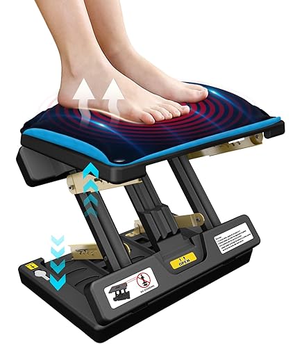 Reposapiés Multifuncional Debajo Del Critorio Con Textura De Masaje Y Taburete Reposapiés Antidlizante Con Rodillo Para Sala De Tar, Oficina Y Hogar - AliExprs