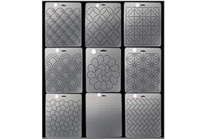 VENUS VALINK Plantillas de bordado de bordado, DIY Sub Bordado Modelo de costura Plantillas Quilting Patchwork Pintura Dibujo Herramienta