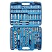 Produktbild KRAFTPLUS® K.122-8372 Steckschlüssel-Satz 1/4" 3/8" 1/2" Knarrenkasten - 172-tlg.