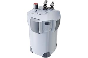 SunSun HW-404B Filtre extérieur pour Aquarium, débit 2000 l/h, 9 W UVC et 4 Étapes de Filtration, Matériaux et Pompe, Filtre Externe