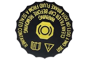 VSREI Tappo del serbatoio del liquido dei freni antipolvere per Citroën Peugeot - Compatibile con i modelli 206, 207, 301, 2008, 3008, 308, 408, 508, C2, C3-XR, C4, C5