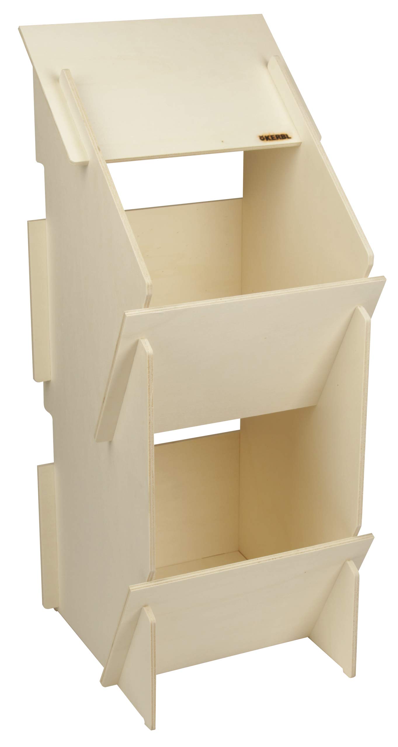 Kerbl 73005 - Nido per Gallina, in Legno, Non Montato, 30 x 35 x 83 cm