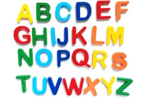REHMANNIAE Magnetic Fridge Letters, Magnetic Alphabet Letters, Children Educational Alphabet Learning Toy, Magnetic Learning Letters, Alphabet Magnets Educational Toy, Home Decor Fridge Magnets (A)