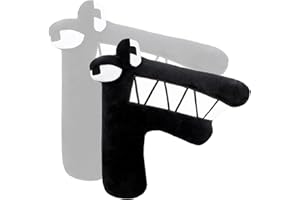 NTGFU Alphabet Lore Plush, Alphabet Lore Plushies Doll Alphabet Lore Stuffed,Educational Letter Toys for Boys Girls Birthday (F)