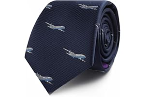 AUSCUFFLINKS Sports & Specialty Neckties | Ties for Men | Woven Skinny Neckties | Present for Work Colleague