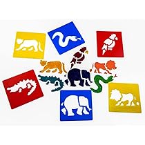 Craftplay Washable Plastic Stencils - Bugs & Creepy Crawlies - View #8