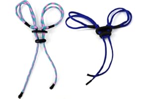 Raheem 2 Stück Verstellbarer Bogenschießen Fingerschlinge Bunte und Stylische Recurve Bogen Fingersling Bogenschießen Bogen Seil Ersatz für Bogenschießen Zubehör