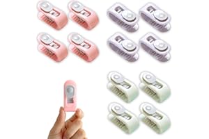 QZKJQDD 12 sztuk uchwytów na kołdrę, klipsów na kołdrę, napinaczy do pościeli, zasłon, skarpet i ubrań