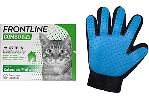 MEDIBOND Frontline Combo Spot on Katze 6 Pipette + gratis Fellhandschuh