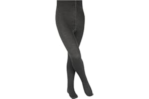 FALKE mixte enfant Comfort Wool collants respirants régulation climatique anti-odeur laine épais chauds durables face interne douce sur la peau 1 paire