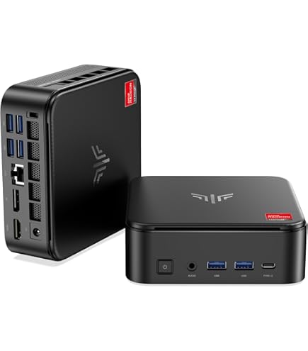 NiPoGi AM06 PRO Mini PC Dual LAN, АMD Ryzen 5 5500U (6C/12T, 4.0