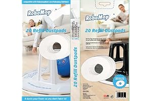 RoboMop SoftBase ersättningsdynor/20 stycken