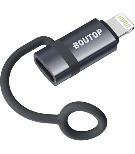 Adaptateur USB C Vers Lightning 36W Lot De 2 - Transfert Données Et Charge Rapide Pour IPhone IPad - Avec Lanière Anti-Perte