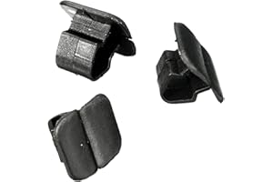 D.I.K ONLINESHOP 10x Abdeckstopfen Motorhaube Dämmmatte Clips Befestigung DIK035 NEU