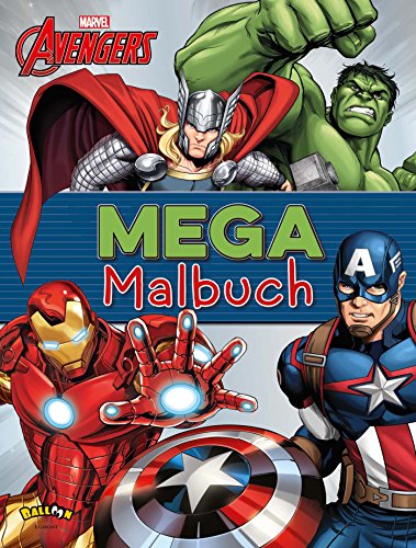 Preisvergleich Produktbild The Avengers - Mega-Malbuch