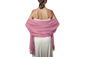 PIOYMEYA Schal Stola Damen Festlich für Abendkleid Pashmina Schals Tücher Winter