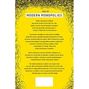 Modern Monopolies: What It Takes to Dominate the 21st-Century Economy