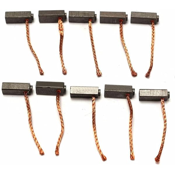 8 Pcs 12 X 9 X 6mm Electric Angle Grinder Carbon Brushes CB411 | PH